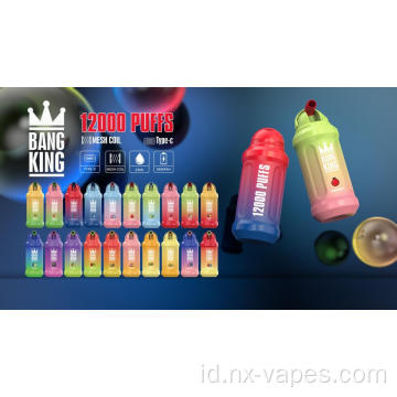 Bang King 12000 Puff dapat diisi ulang sekali pakai